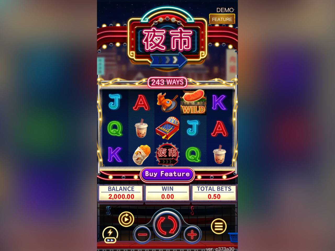 Night Market slot demo