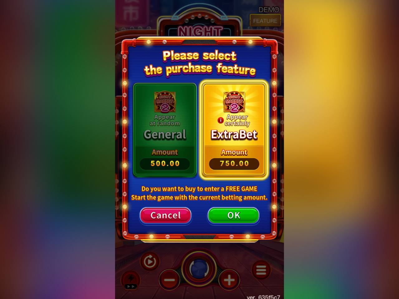 Slot Night Market 2 Bonus 