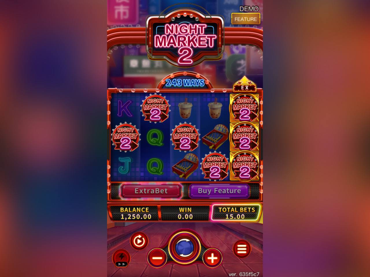 Night Market 2 demo slot